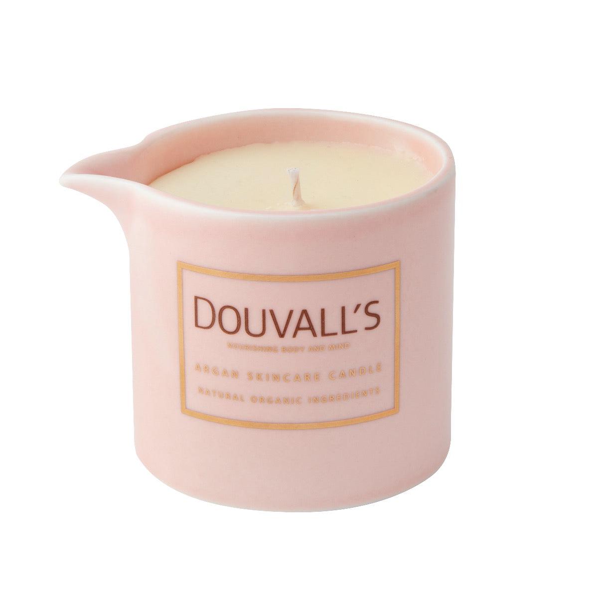 Argan Massage Candle - Vanilla Jasmin & Ginger 180g | Intensely Nourishing and Hydrating Body Treatment
