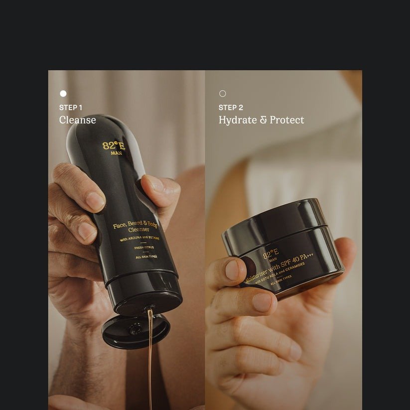 82°E By Deepika Padukone Face, Beard and Body Cleanser - Fresh Citrus