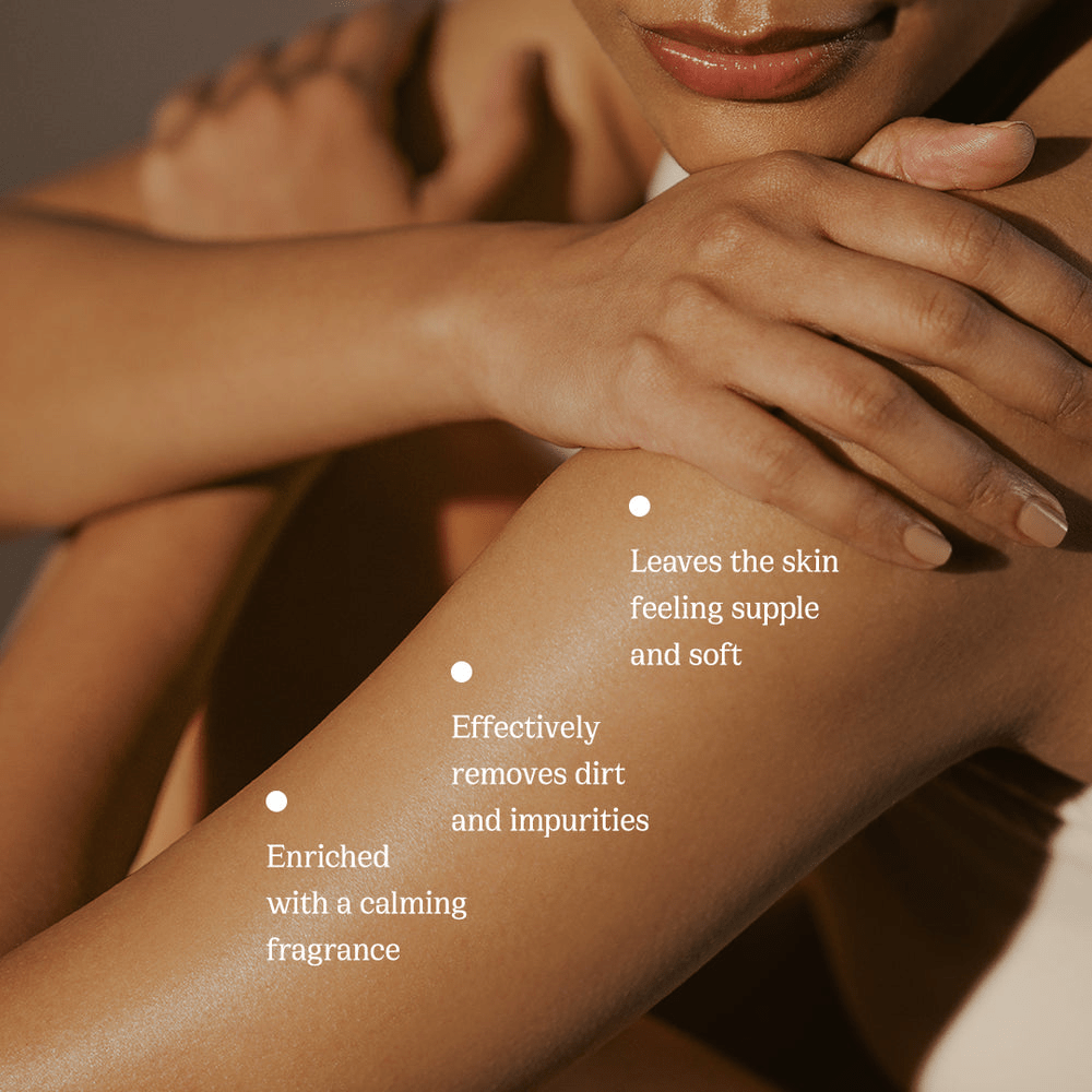 82°E By Deepika Padukone Creme Body Cleanser with Moringa, Normal to Dry Skin