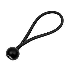 Bungee Ball 4in Black Outdoor Cover Waterproof Sheet