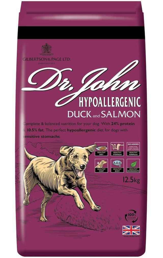 Dr John Hypoallergenic Duck & Salmon 12.5kg