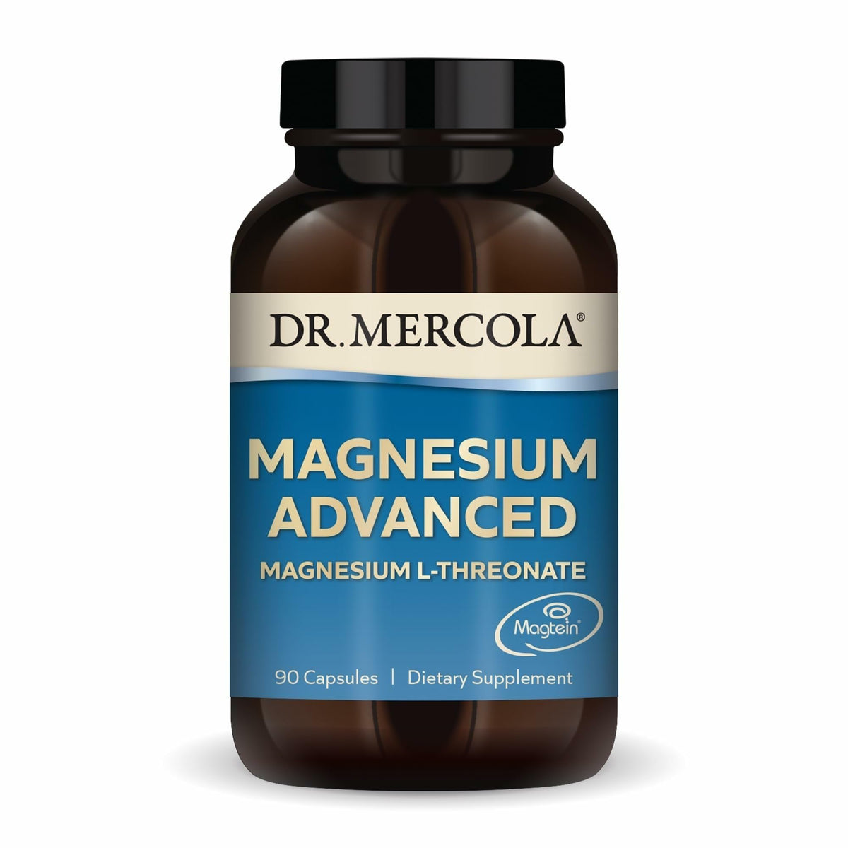 Dr. Mercola Magnesium Advanced - Supports Bone, Joint & Brain Health (90 Capsules)
