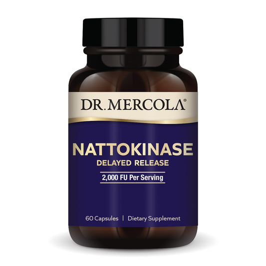 Dr. Mercola Nattokinase Delayed Release – 2,000 FU, 60 Servings