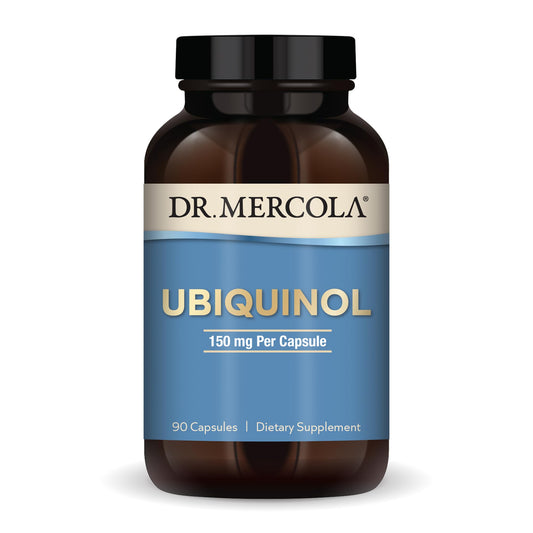 Dr. Mercola Ubiquinol 150 mg – Energy Support & Antioxidant, 90 Capsules