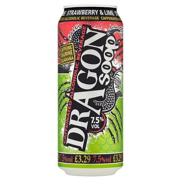 Dragon Soop Caffeinated Alcoholic Beverage - 500ml (Case of 8)