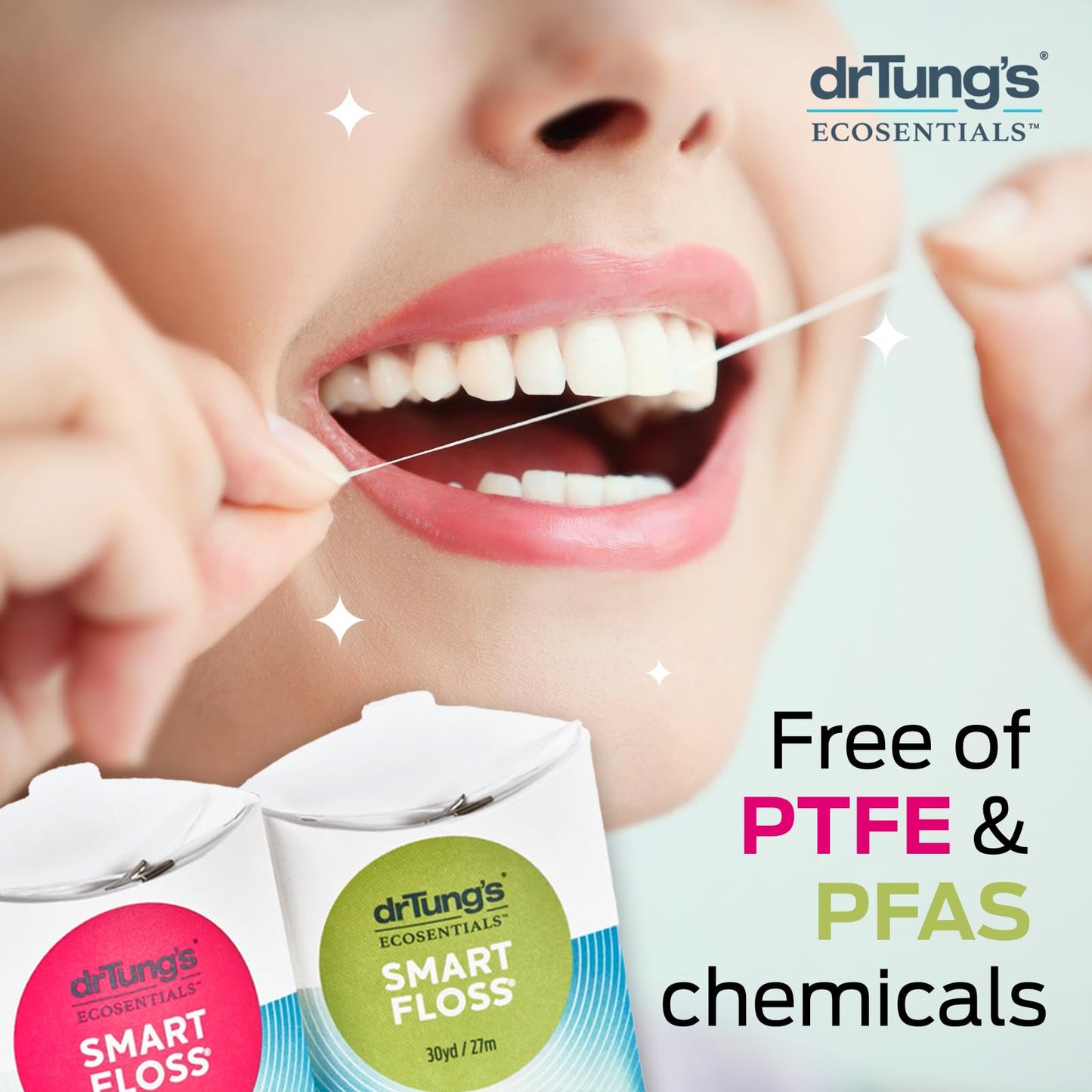 DrTung's Smart Floss - Natural Expanding Cardamom Floss (Pack of 11) - BPA & PTFE Free