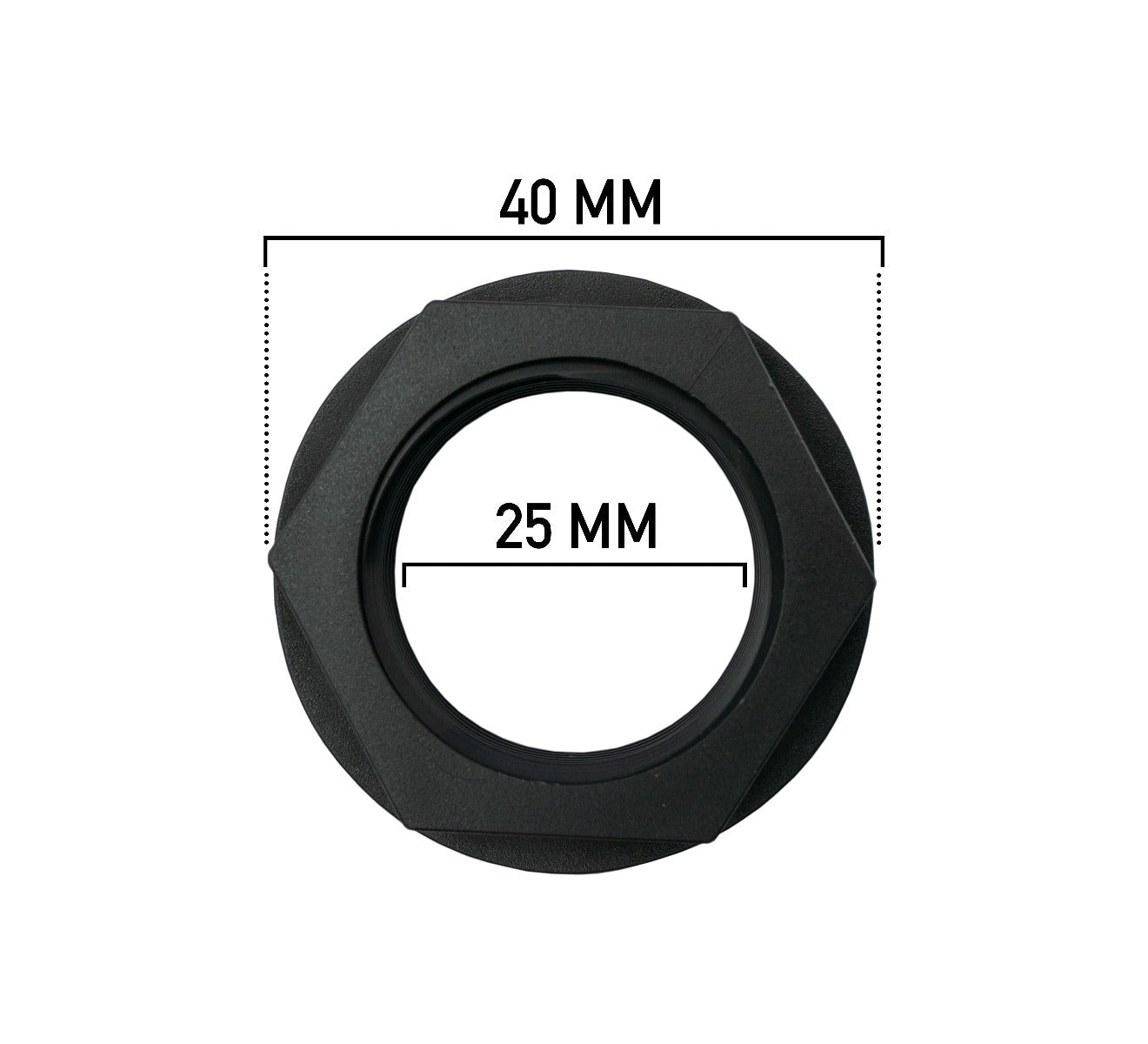 3/4" BSPF Back Nut With Washer