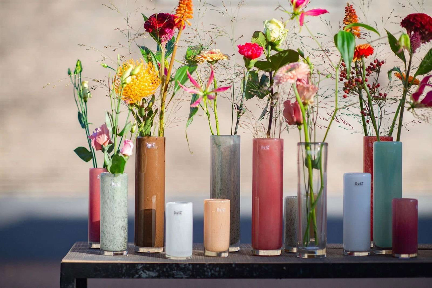 CYLINDER S Vase - BEIGE by DutZ
