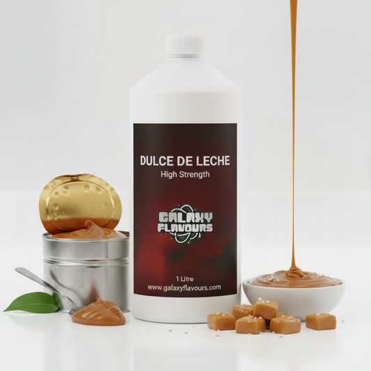 Dulce De Leche Caramel Food Flavouring - Professional High Strength - 1 Litre