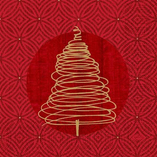 Duni Elegant Trees Napkin 3ply 33cm