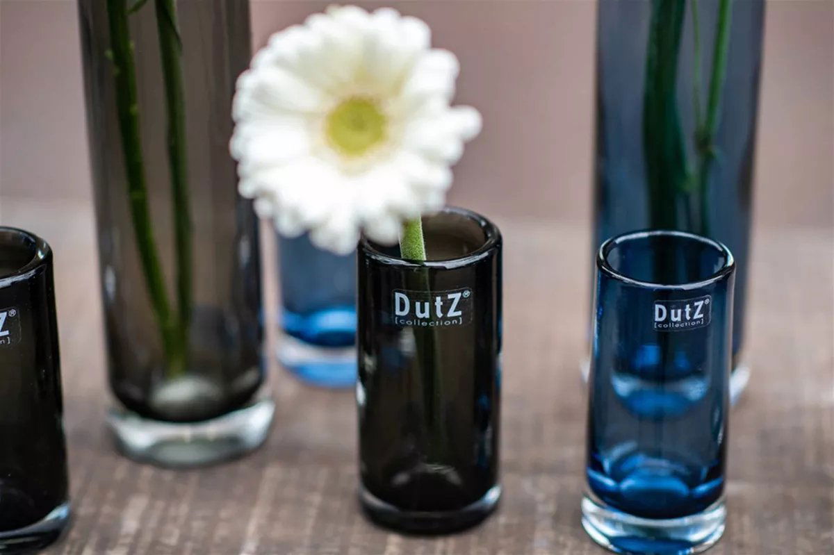 CYLINDER Vase - H25 D6.5 cm - NEWGREY Colour by DutZ