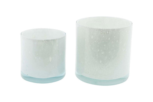 CYLINDER 6 Vase Pot - H18 D18 cm - mouthblown glass by DutZ