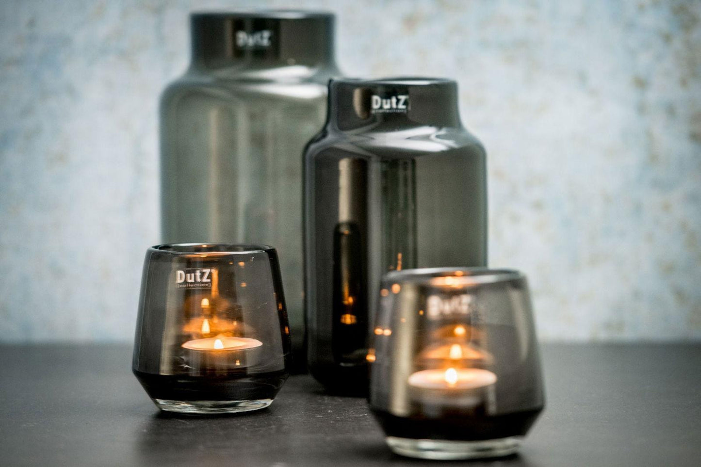 VASE NOVA C - H30 D19 cm - SMOKE Colour by DutZ