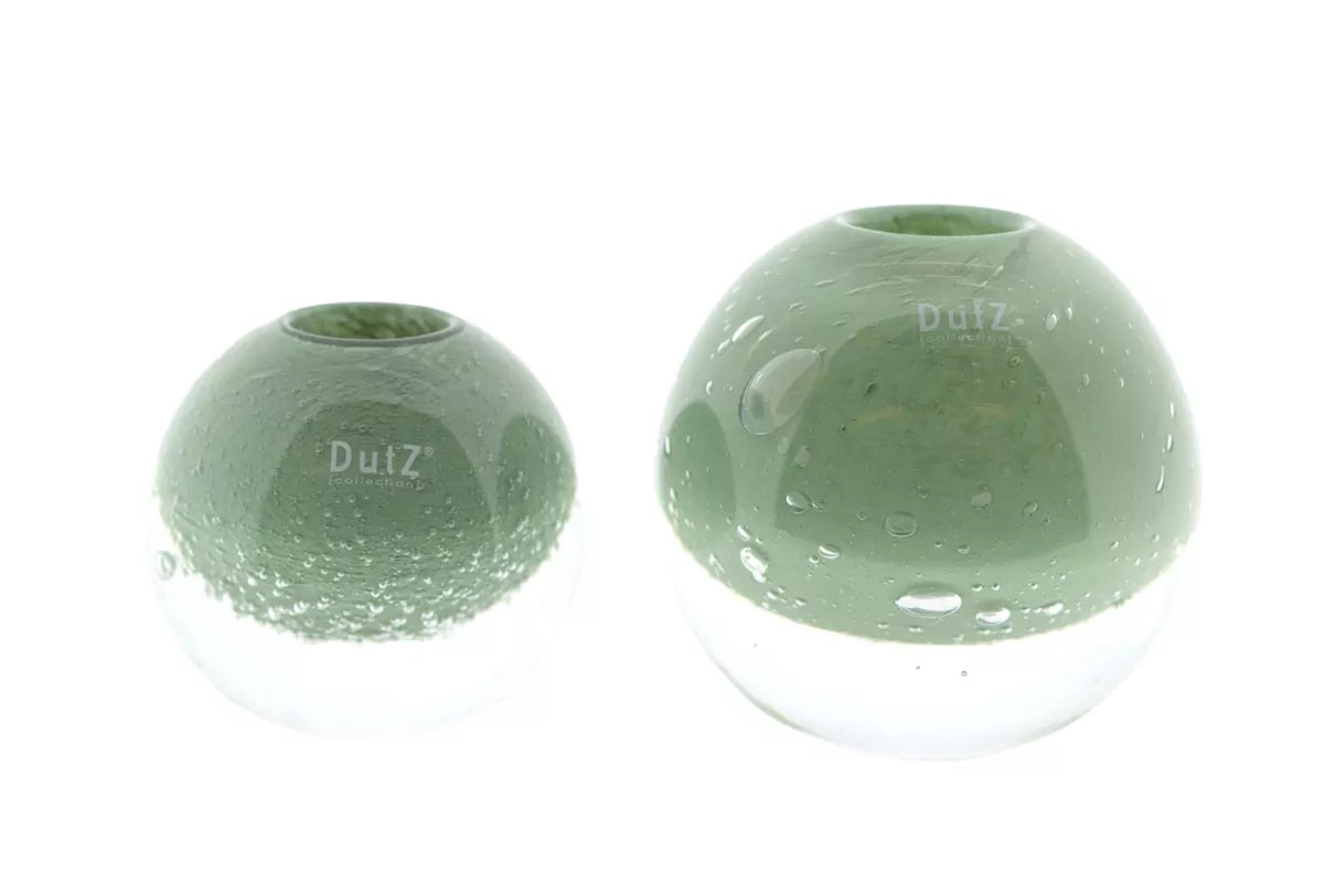 BALL VASE KULA -  Pistache Bubbles