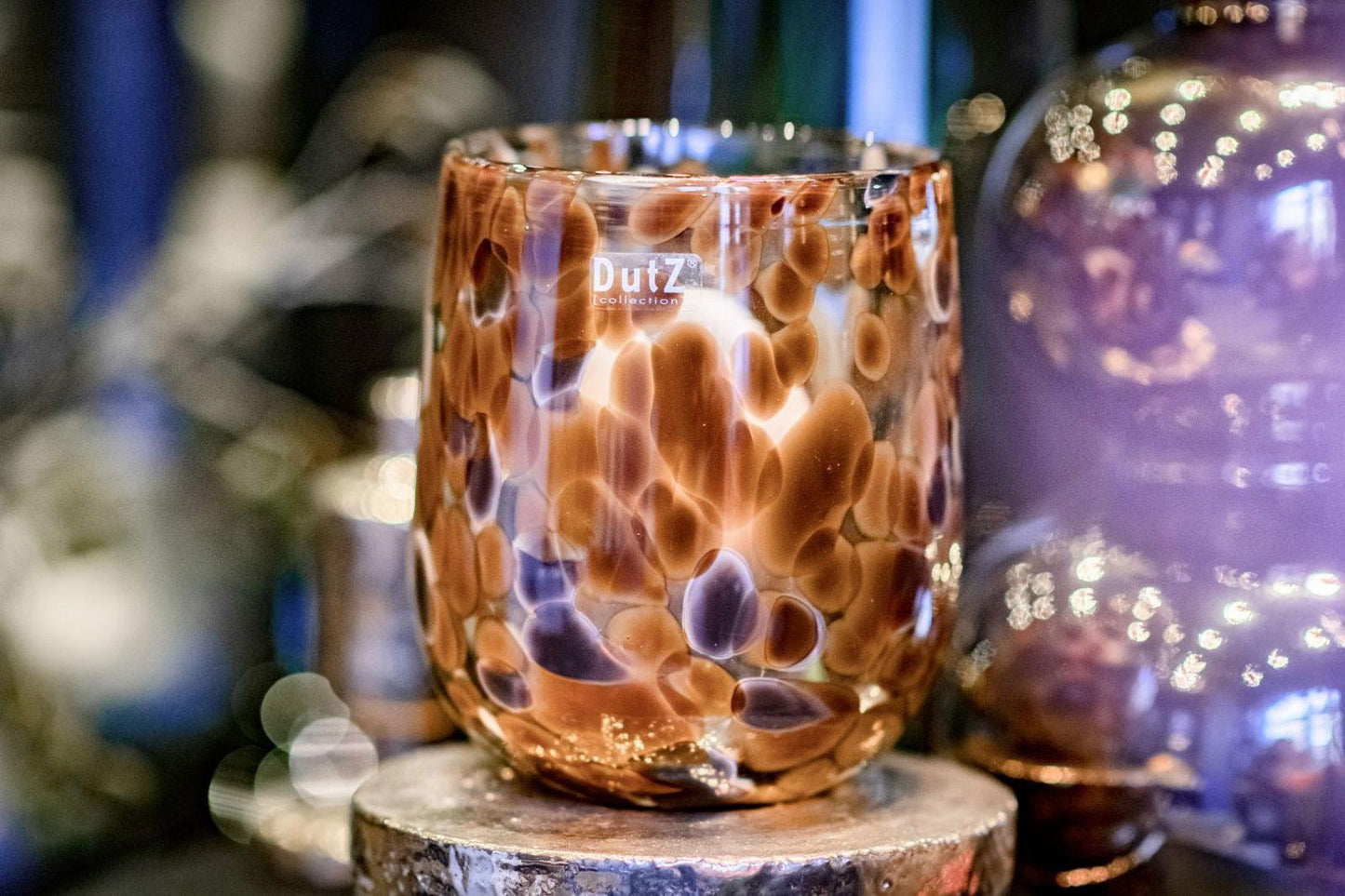BARREL vase - LEOPARD BROWN Colour by DutZ