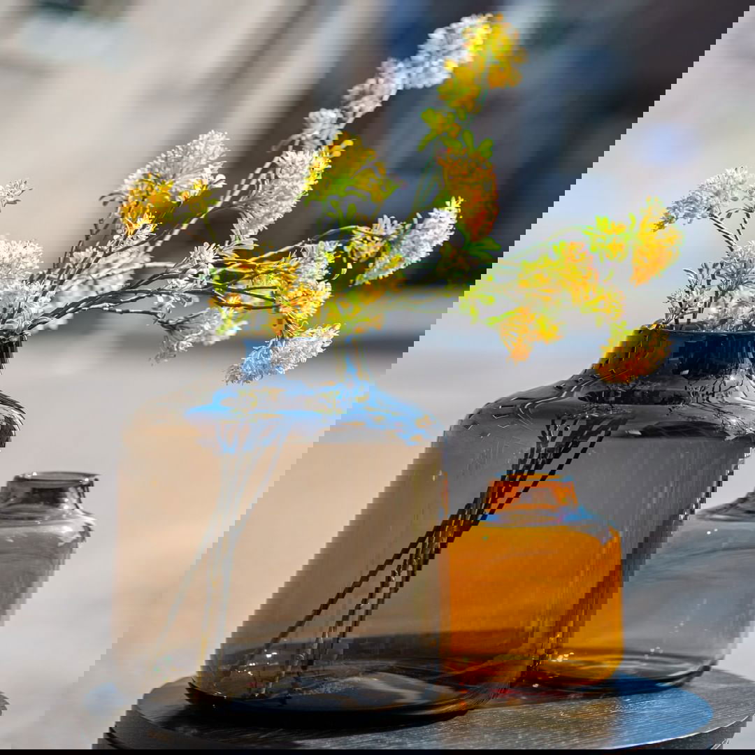 VASE TISZA - AMBER by DutZ