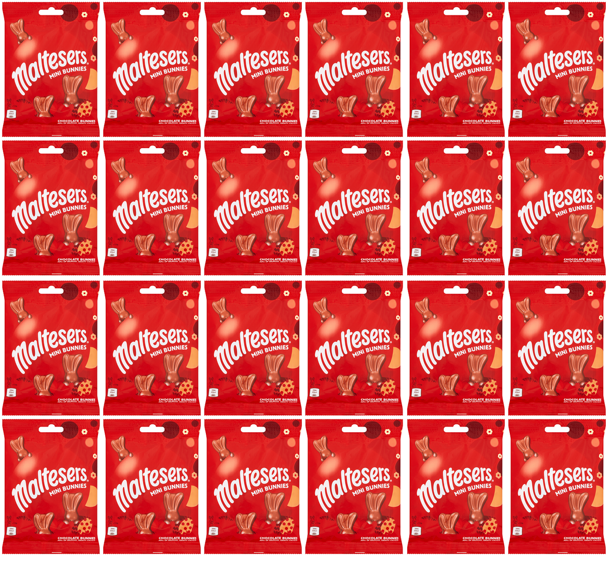 24 x Maltesers Milk Chocolate Mini Bunnies Bag - 58GM