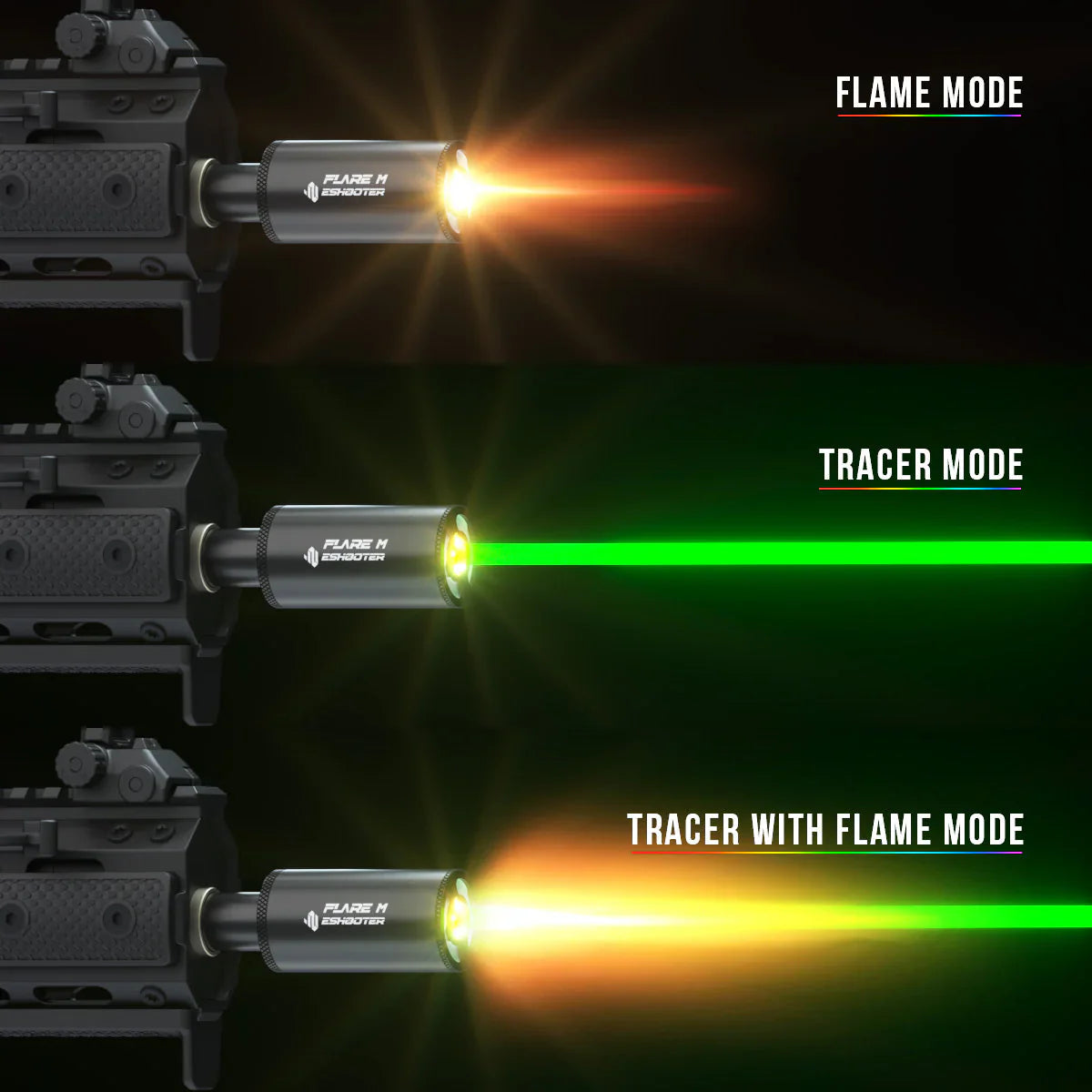 E-Shooter Flare M Tracer Unit