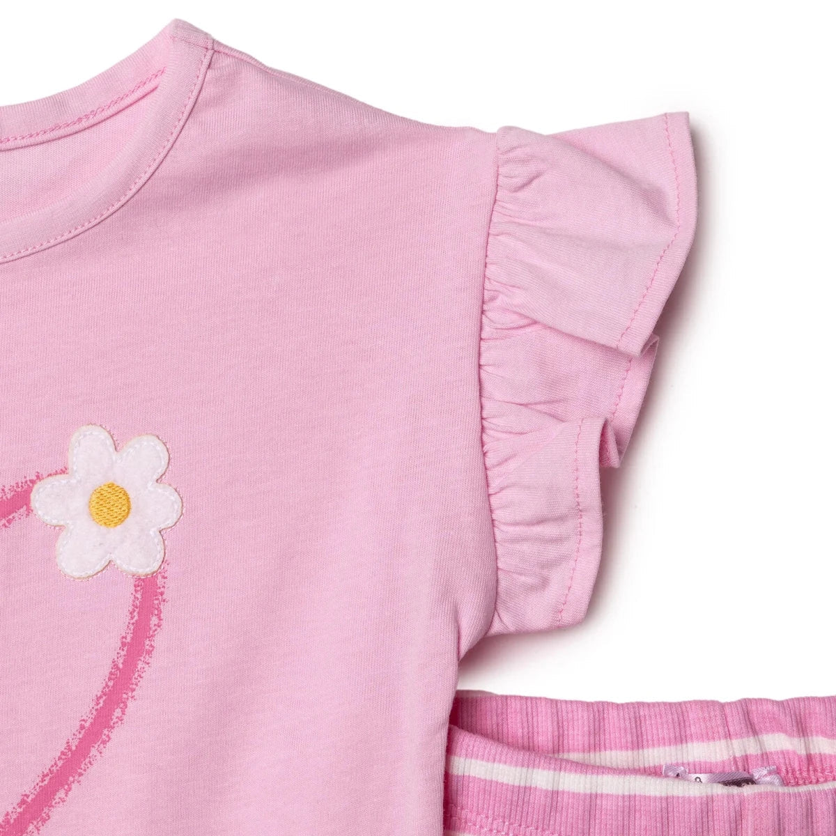 HelloBaby Short Sleeve Baby Top & Leggings Set (6-9 Months to 4-5 Years)