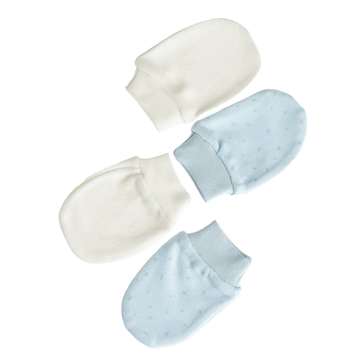 HelloBaby Interlock Baby Scratch Mitts (Newborn)