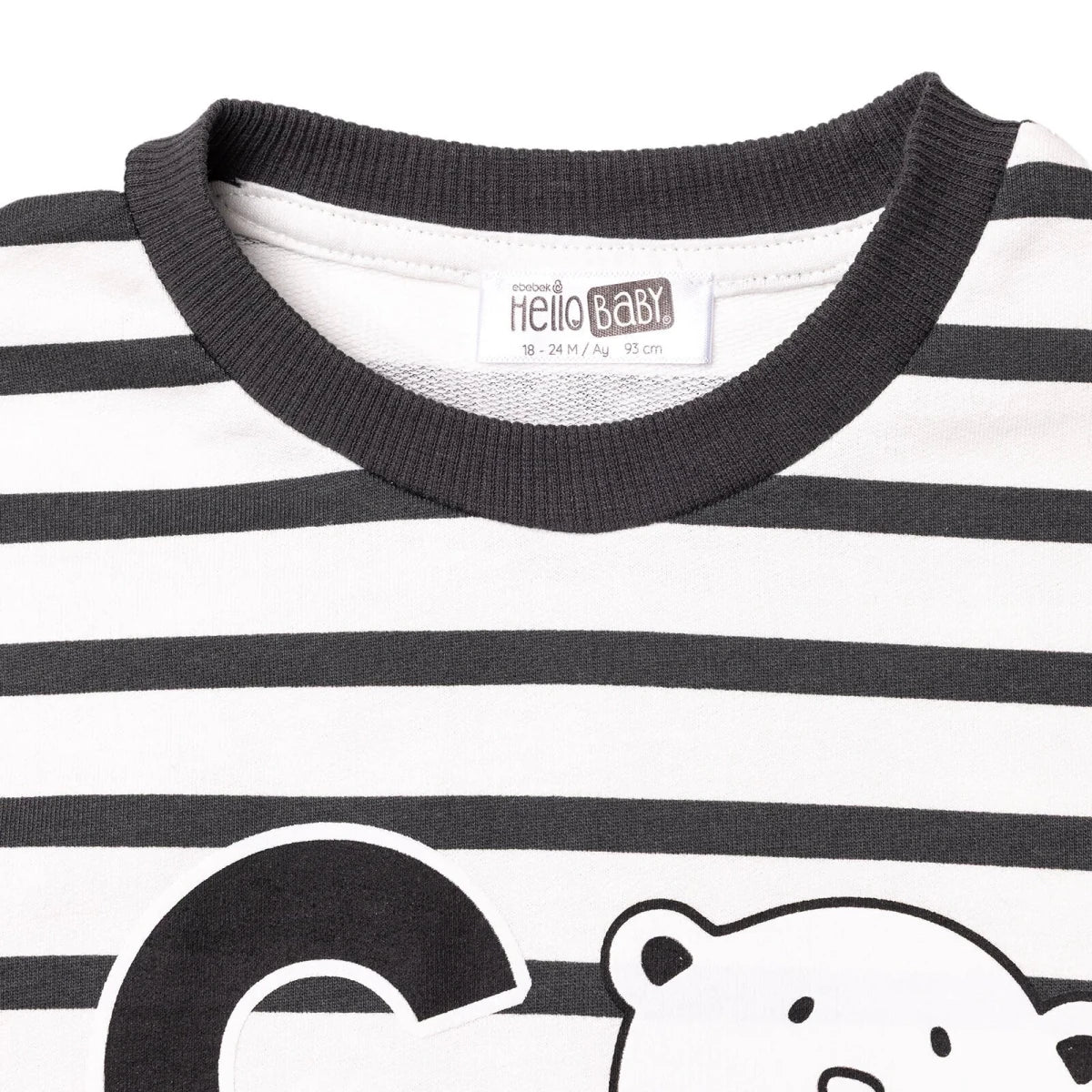 HelloBaby Loopback Baby Sweatshirt & Joggers Set (3-6 Months to 3-4 Years)