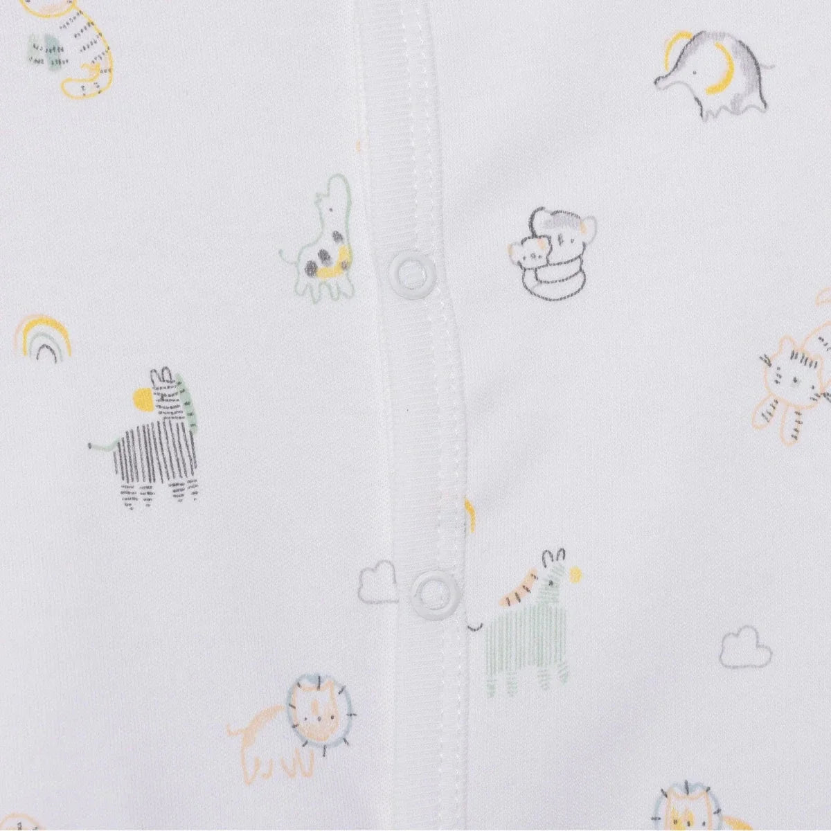 HelloBaby Long Sleeve Baby Sleepsuit with Feet (Newborn to 6-9 Months)