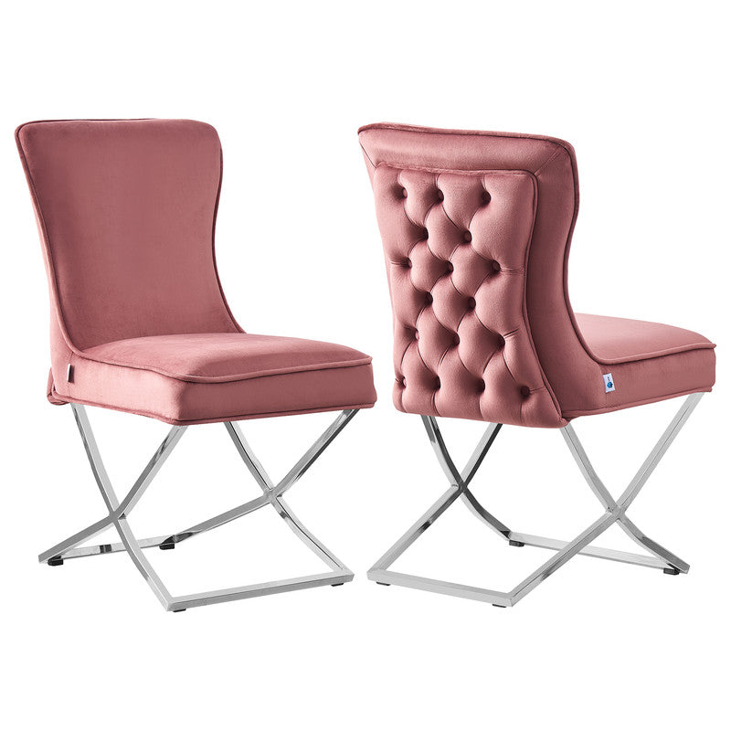 Trafalgar Velvet Dining Chair