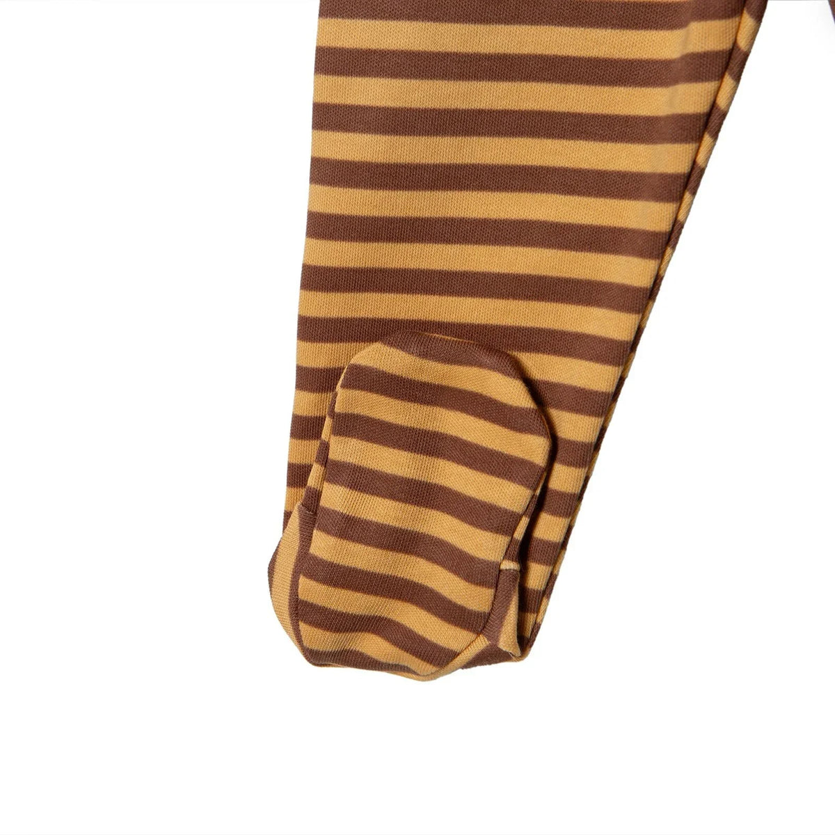 HelloBaby Animal Print Baby Bodysuit & Footed Bottoms Set (Newborn to 9 Months)