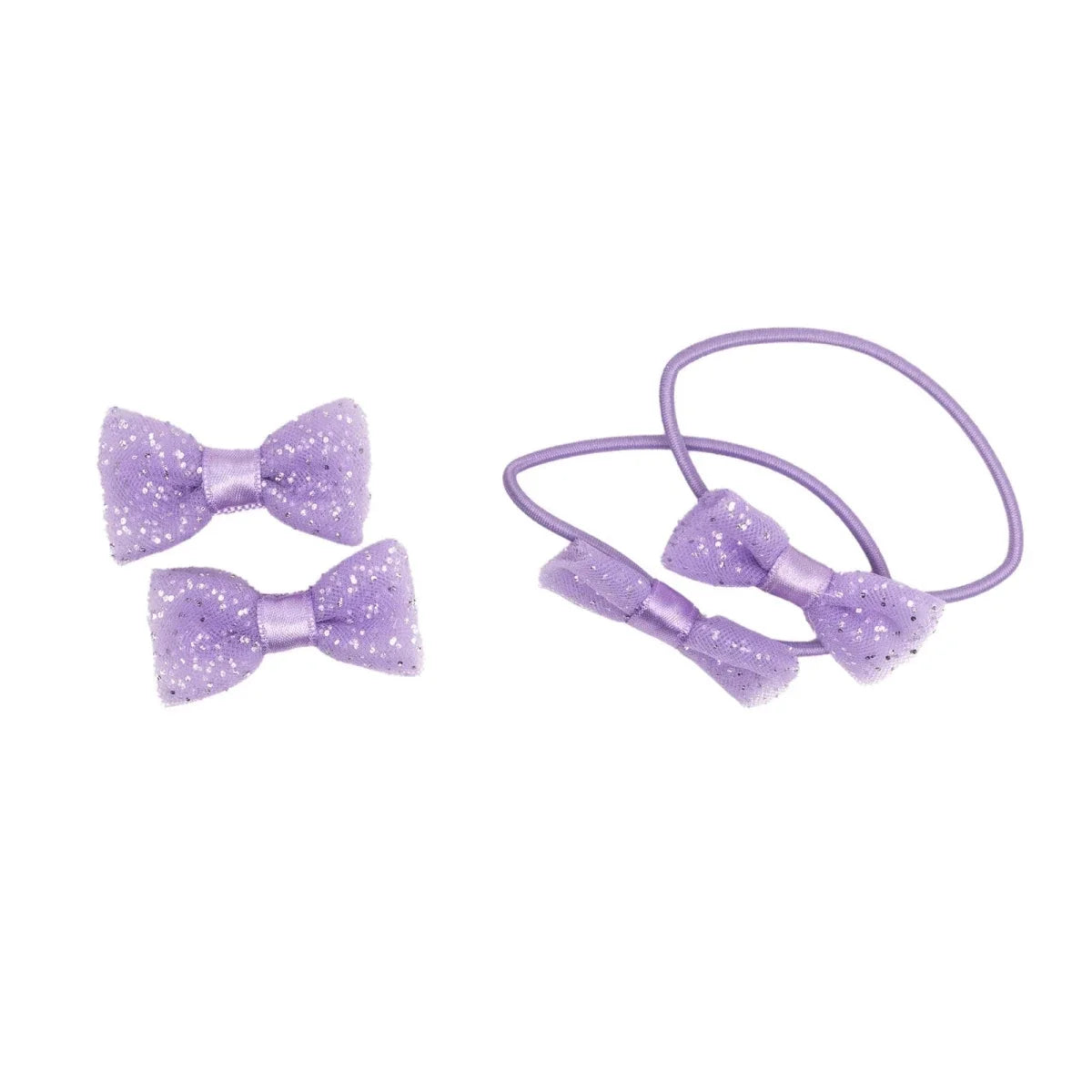Pixy Love Polka Dot Baby Hair Clips (One Size)