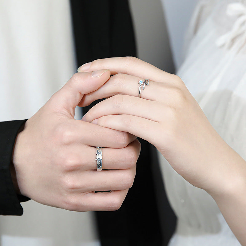 Couple Ring Men And Women Valentine's Day Gift Fashion