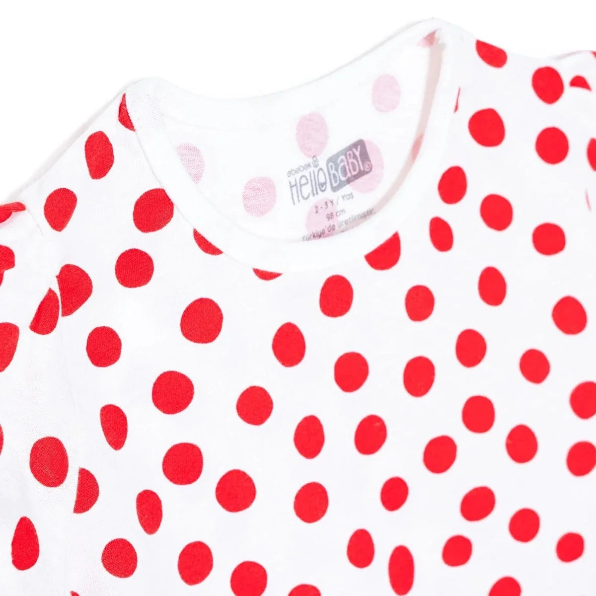 HelloBaby Short Sleeve Jersey Baby T-Shirt (3-6 Months to 3-4 Years)