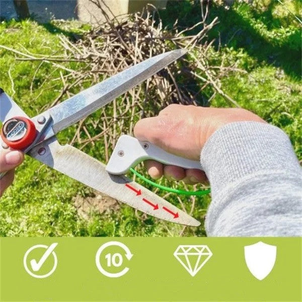Garden tool sharpener