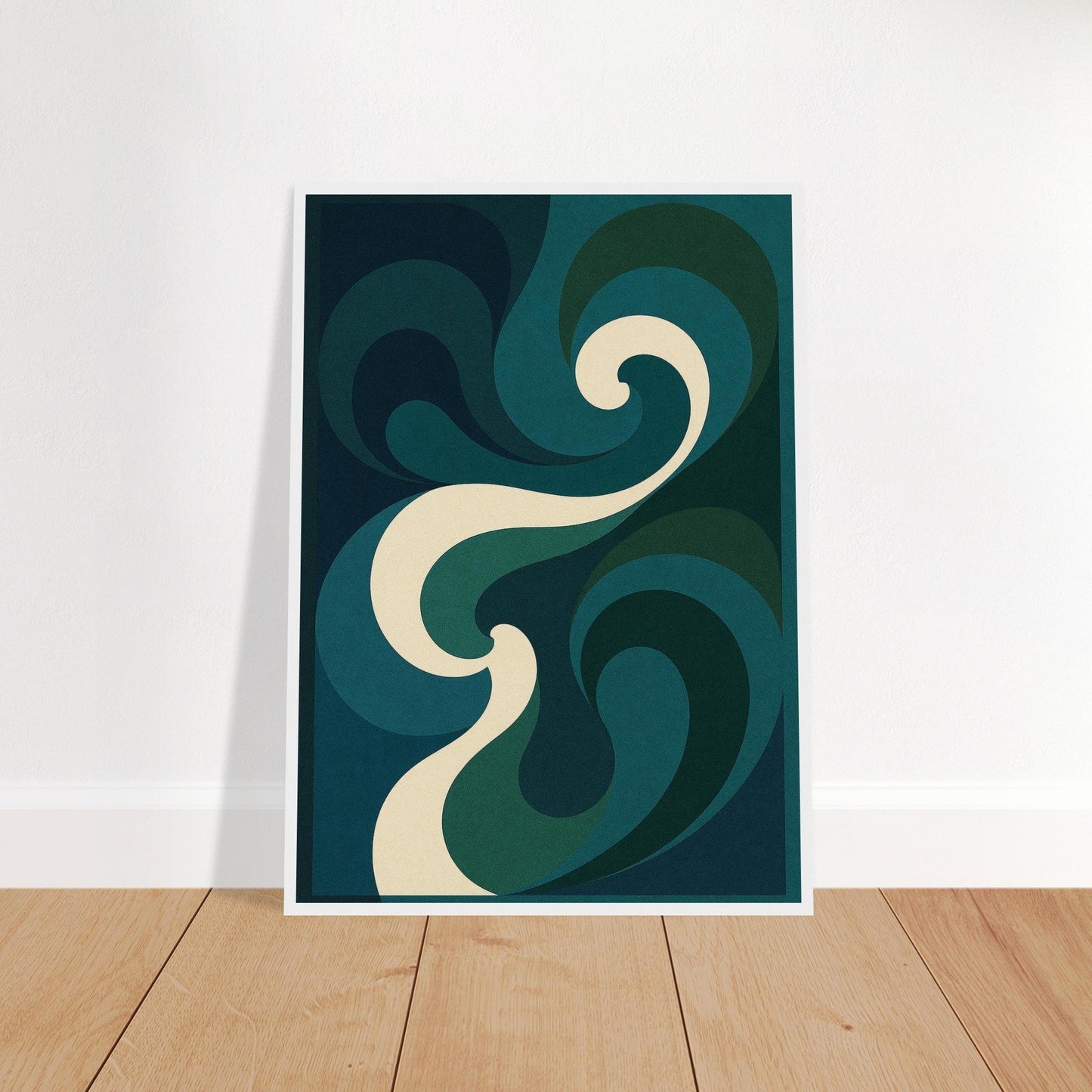 Abstract Awaken - Premium Matte Paper Wooden Framed Poster