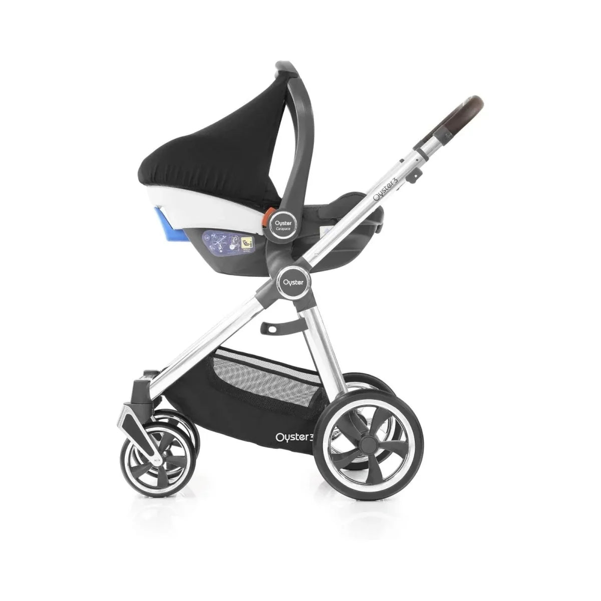 Oyster Multi Car Seat Adaptors - Black