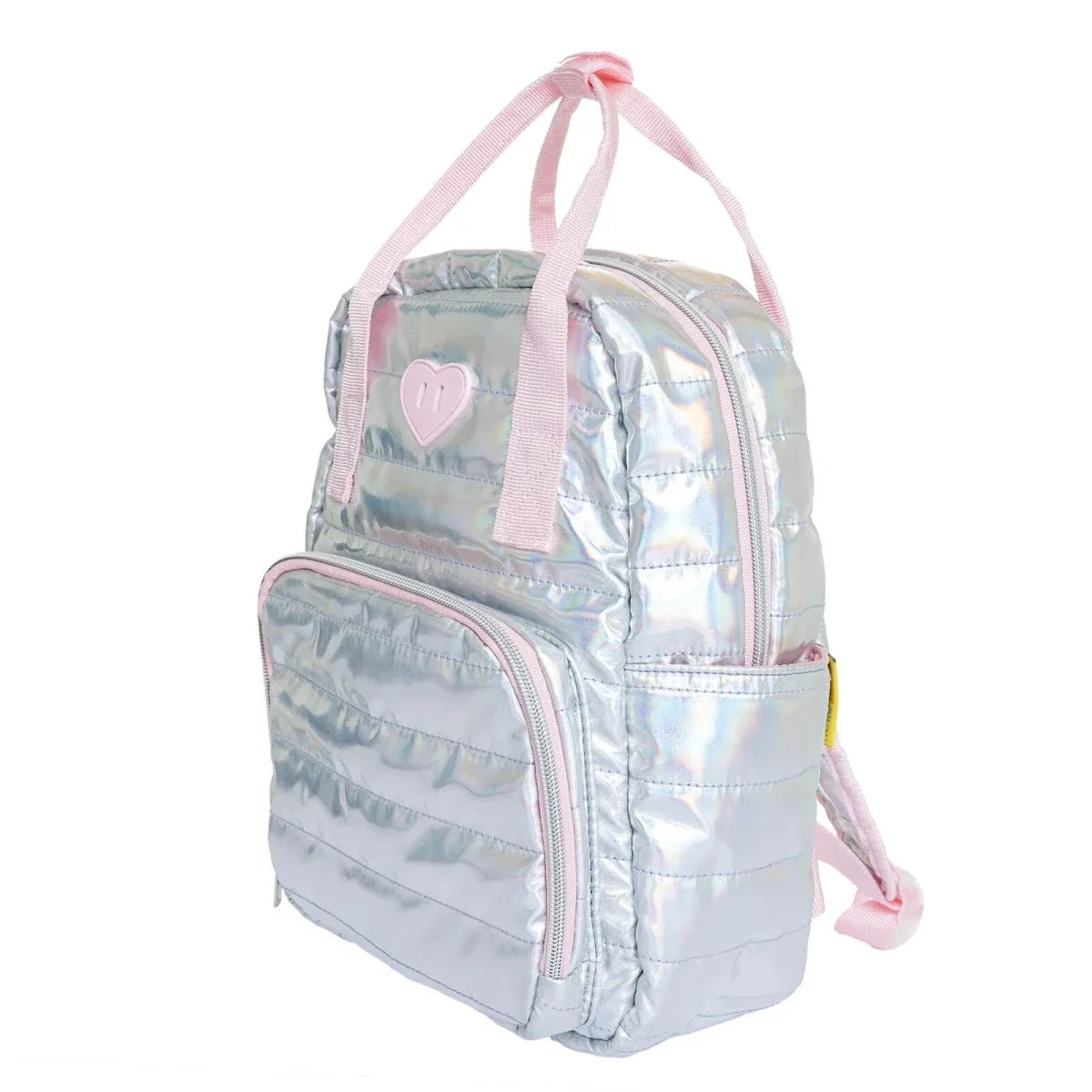 HelloBaby Heart Print Zip-Up Kids Bag (One Size)