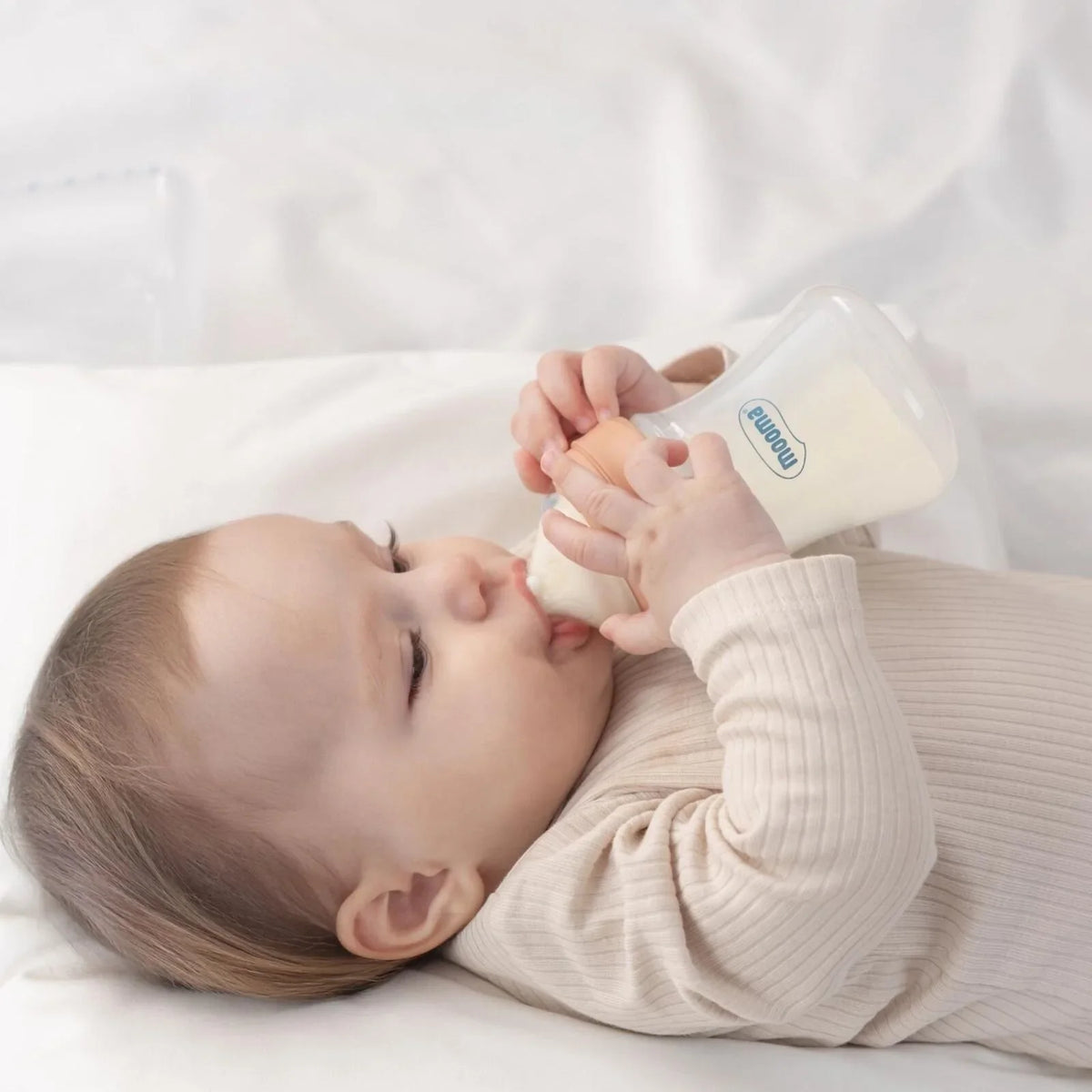 Mooma Kindy Feeding Bottle Starter Set - Old Rose
