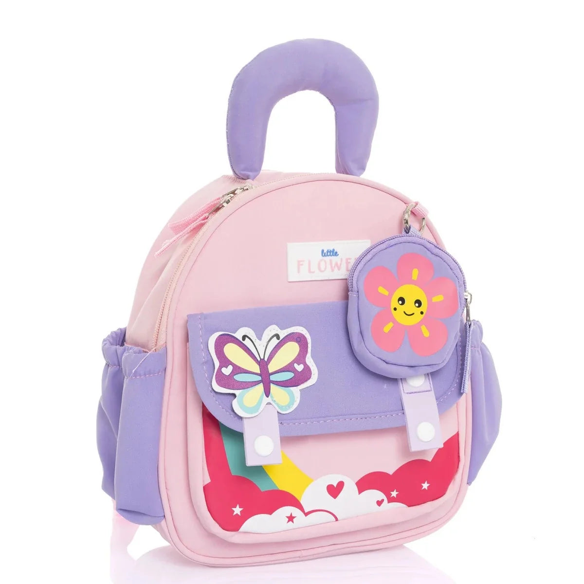 HelloBaby Flower and Butterfly Kids Bag (One Size)