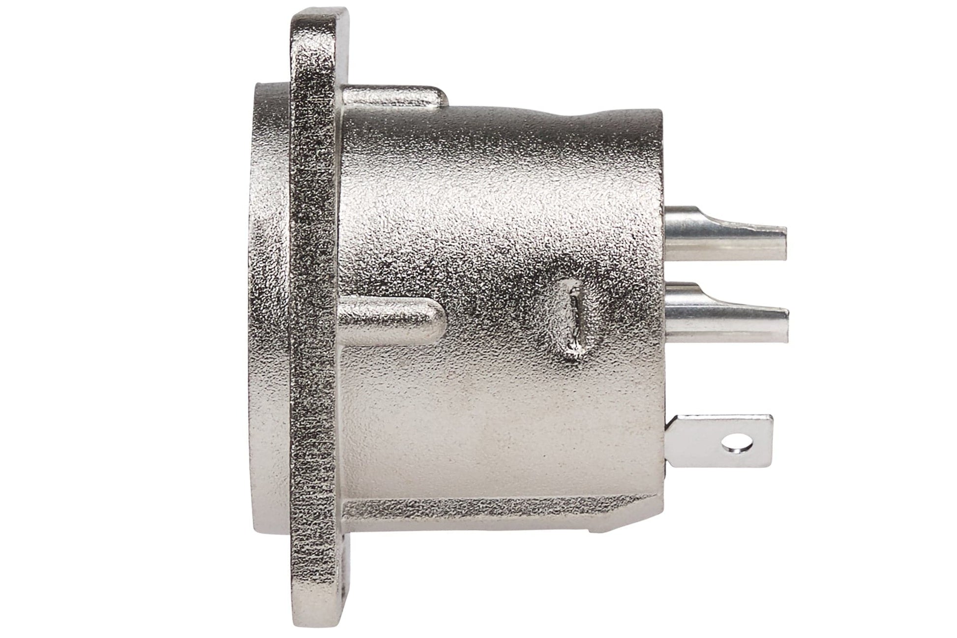 Maplin 3 Pole Nickel XLR Chassis Plug