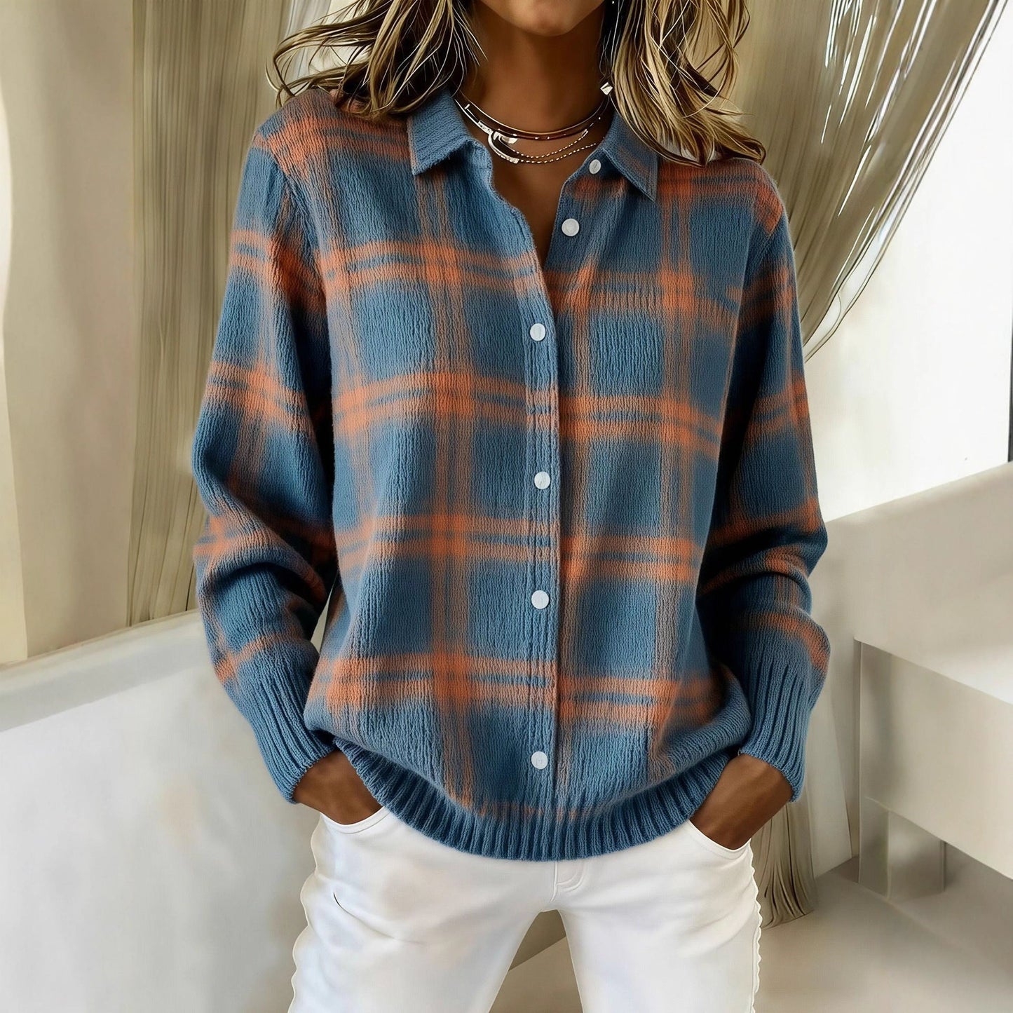 Hooded Sweater Cardigan Women's Autumn And Winter