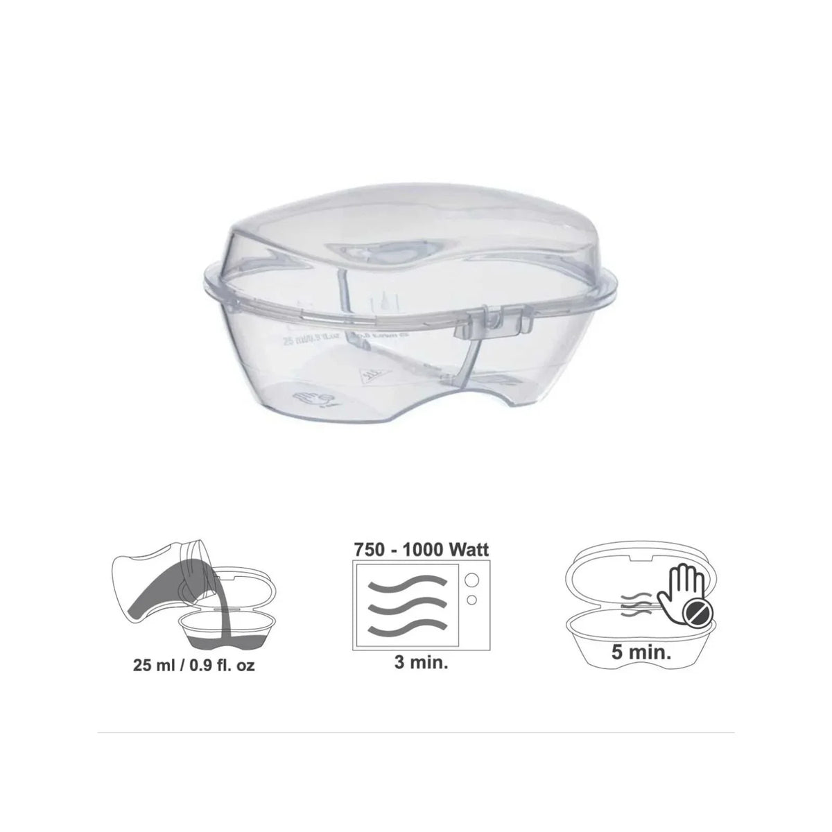 Mamajoo Orthodontic Soothers with Steriliser Box 6+ months Pack of 2 - Powder Pink & Blush