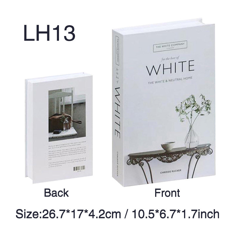 Fashion Simple Style Prop Books Fake Book Magazine Ornaments