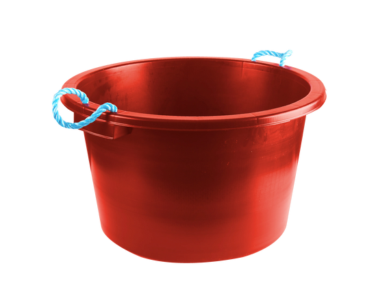 Earlswood Rope Handle Tub Red 75L