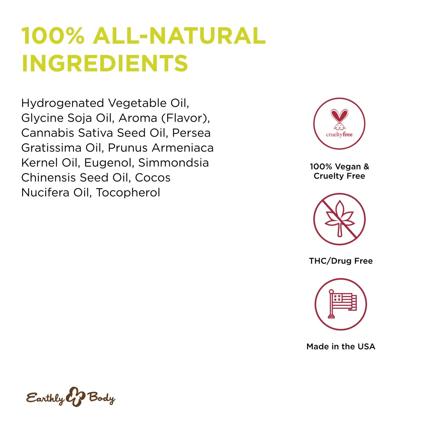 Earthly Body Peach Massage Candle 4 oz – 3-in-1 Candle, Oil & Moisturizer | Vegan & Cruelty-Free