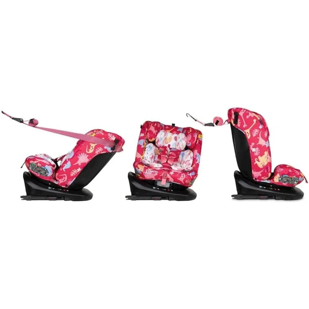 Cosatto Get Set Grow i-Size 360 Car Seat - Dino Delite