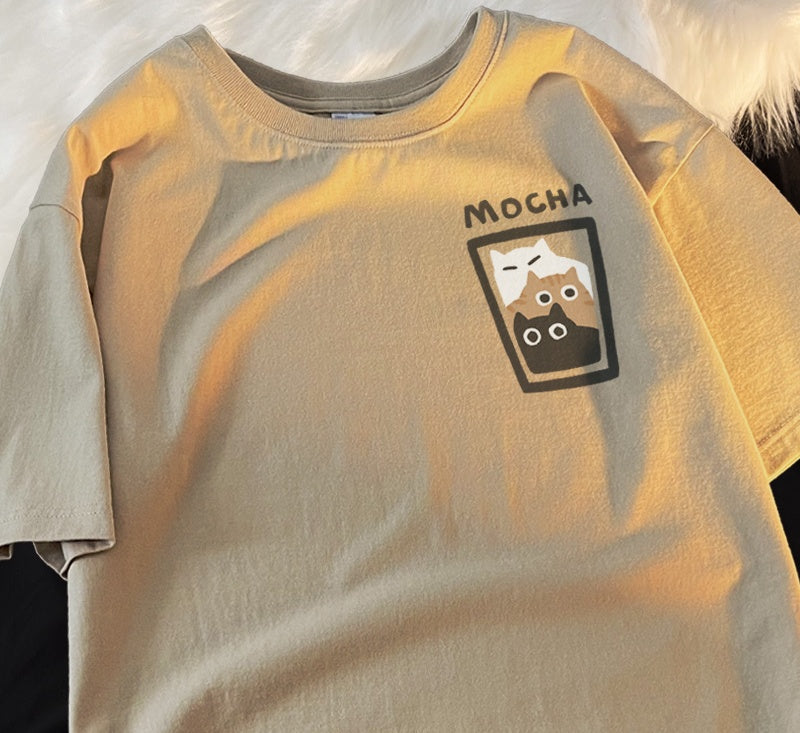 Loose-fitting Casual Top Pure Cotton