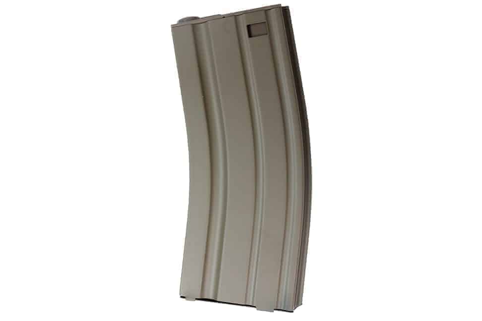 E&C 160 round M4 / M16 metal mid cap Tan