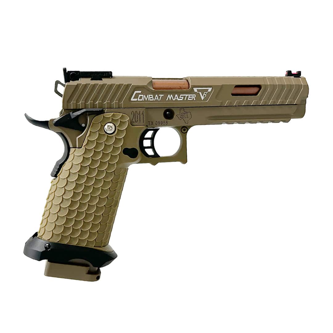E&C Hi-capa 5.1 TTI GBB Pistol  Dark Earth