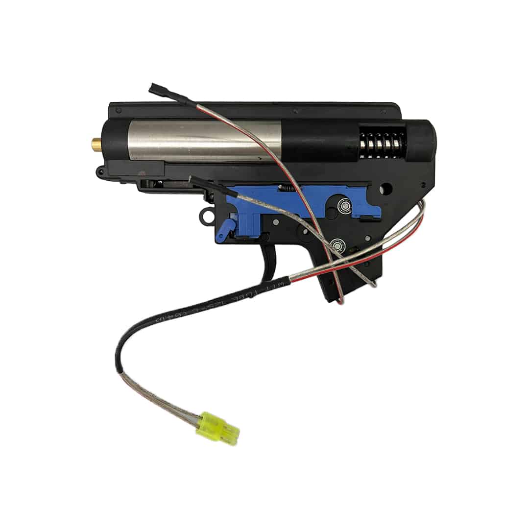 E&C V2 Gearbox Complete with 8mm Bearings (Rear Wired)