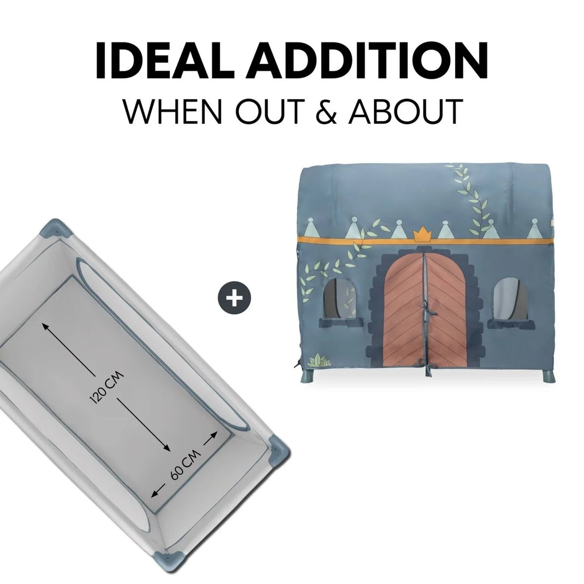 Hauck Travel Cot Cover - Palace