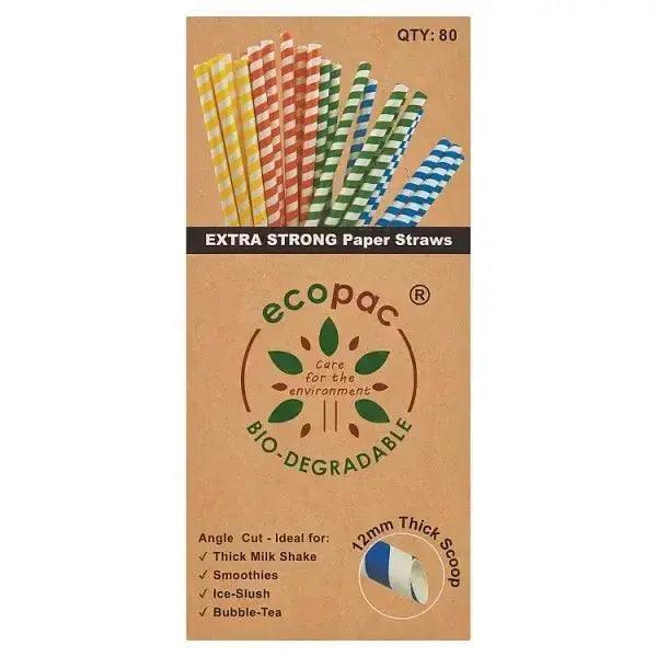 Ecopac 80 Extra Strong Paper Straw